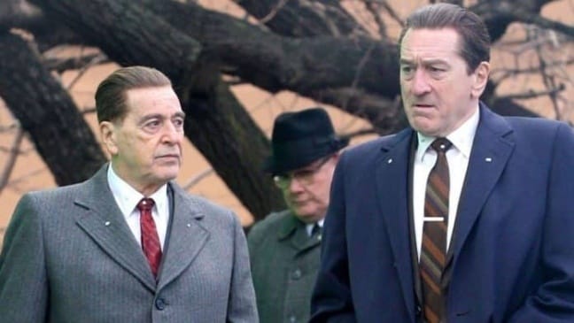 the irishman de niro