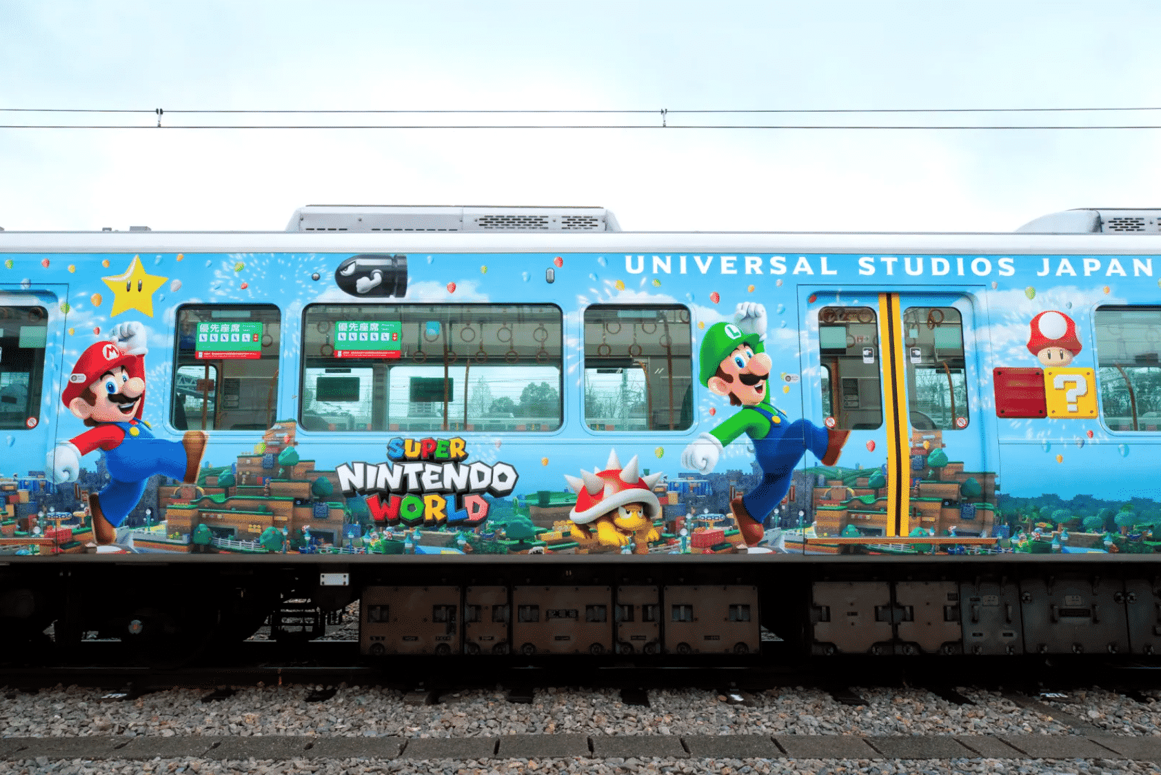 treno super mario nintendo