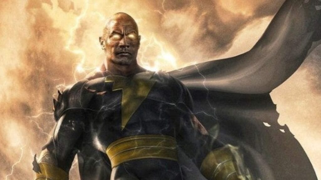 black adam the rock