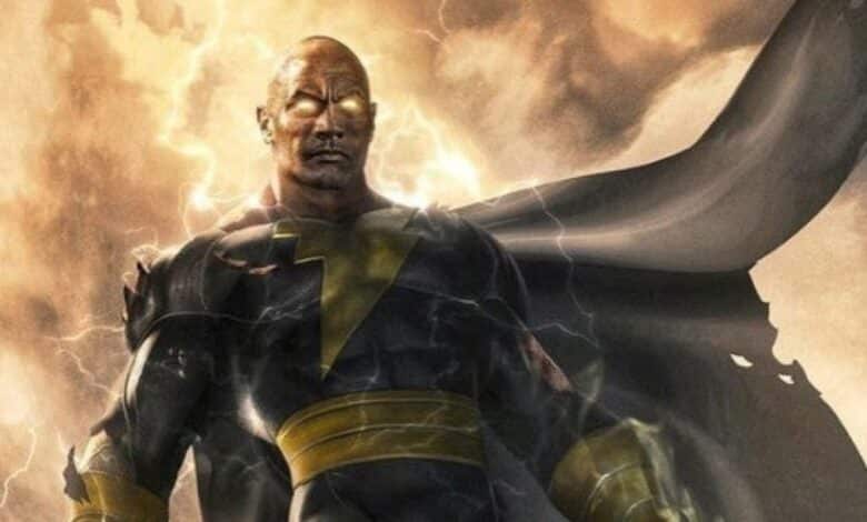 black adam the rock