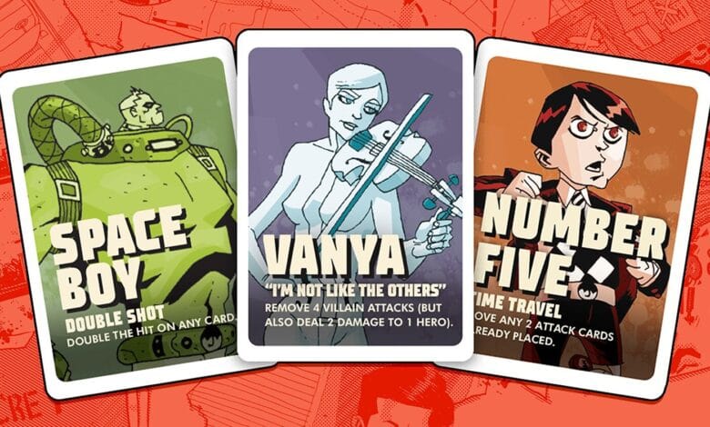 the umbrella academy card game