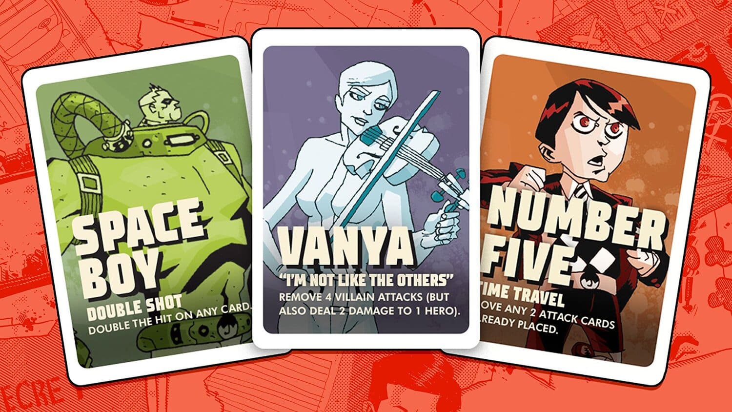 the umbrella academy card game