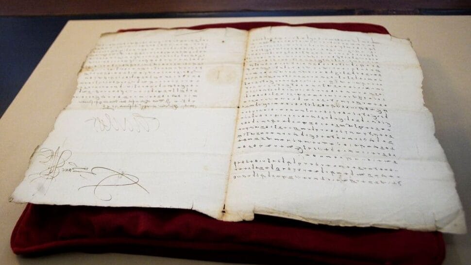 Decriptata la lettera dell’assassino scritta da Re Carlo V scritta oltre 500 anni fa