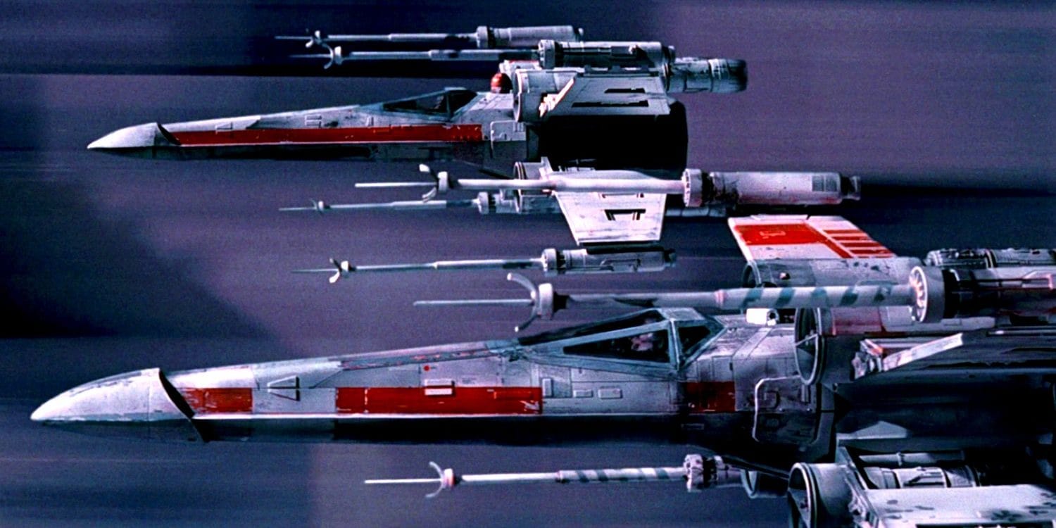 x-wing in star wars